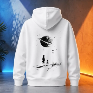 Unisex mikina - Malý král - Malý princ - Le petit prince
