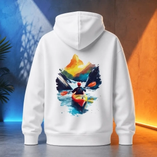 Unisex mikina - Divoké peřeje - Svobodná příroda