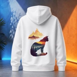 Unisex mikina - Rysí ticho - Svobodná příroda