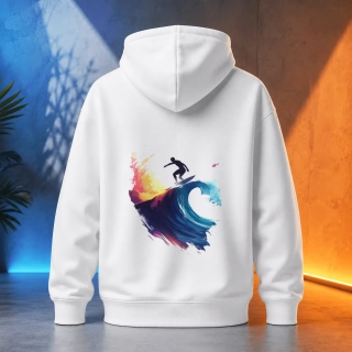 Unisex mikina - Vlna síly - Svobodná příroda