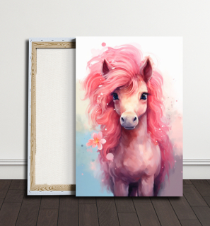 Obraz - Růžový sen kouzelného koně