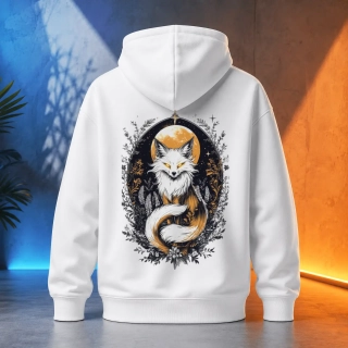 Unisex mikina - Kitsune poslední z devíti