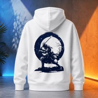 Unisex mikina - Samuraj neklade zbraně