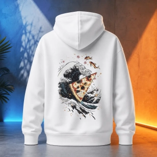 Unisex mikina - Pizza zlatá kůrka