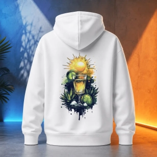 Unisex mikina - Tequila zelený blesk