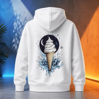 Unisex mikina - Zmrzlina ledový sen