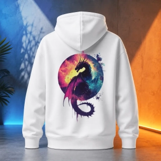 Unisex mikina - Drak hvězdný imperátor