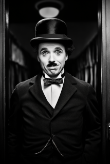 Obraz - Chaplinova pouta pantomimy