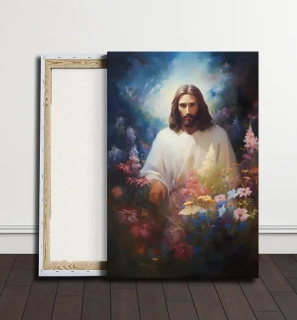 Obraz - Naděje v květinovém objetí