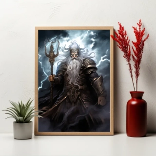 Plakát - Bůh blesků