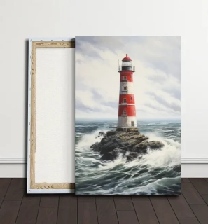 Obraz - Maják nad nekonečným mořem