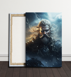 Obraz - Bojovník v bouři