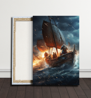 Obraz - Vikingský odvážlivec