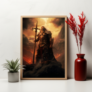 Plakát - Srdce vikingského válečníka