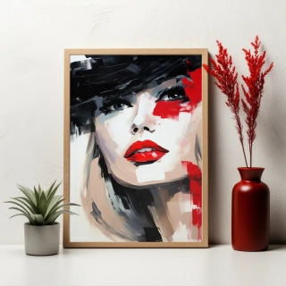 Plakát - Rudá a černá záhada