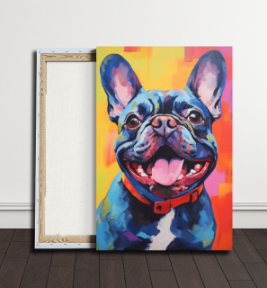Obraz Elegantní společník buldoček  