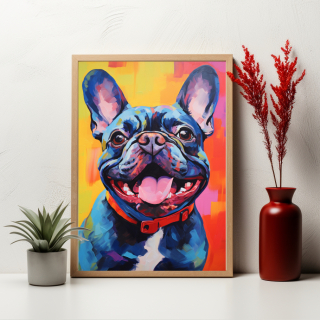 Plakát Elegantní společník buldoček  