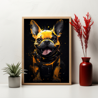 Plakát Kompaktní věrný buldoček  