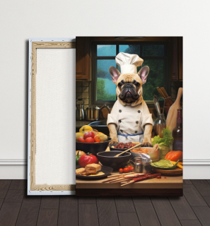 Obraz Buldoček plný života  