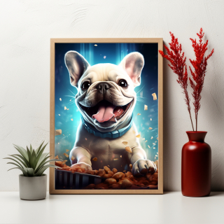 Plakát Pohodový buldoček s charismatem  