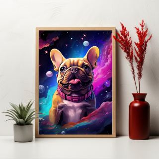 Plakát Buldoček v náručí přírody  