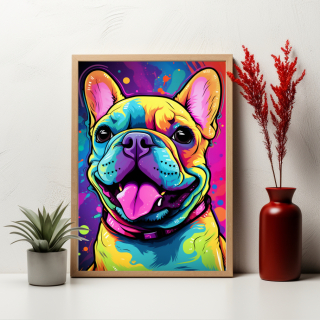 Plakát Ostrý instinkt buldočka  