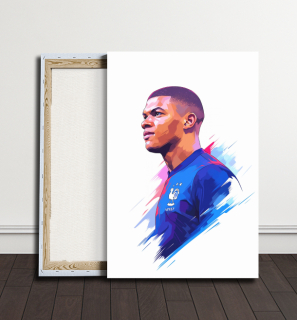 Obraz - Mbappé: Rychlost a Elegance - Limitka - Fotbalové Legendy