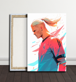 Obraz - Erling Haaland: Ráz Skórování - Limitka - Fotbalové Legendy