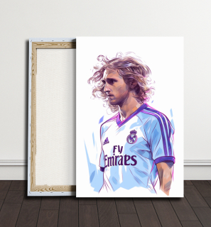 Obraz - Luka Modrić: Mistrovská Elegance - Limitka - Fotbalové Legendy
