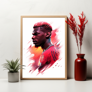 Plakát - Paul Pogba: Středopolecký Virtuóz