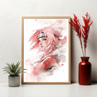 Plakát - Sakura - Květ síly