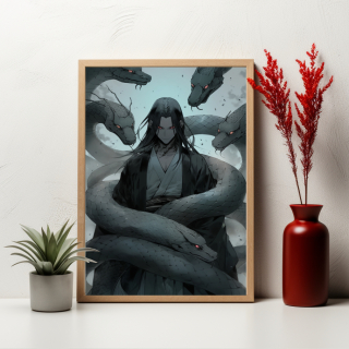 Plakát - Orochimaru - Mistr Hadích Očí