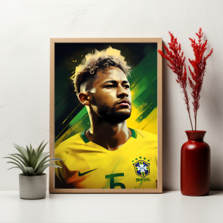 Plakát - Neymar - Mistr Virtuózního Představení