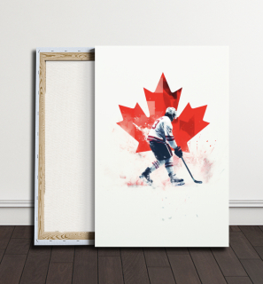 Obraz - Kanadský hokejový duch