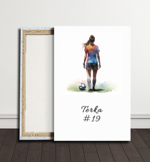 Obraz - Fotbalistka