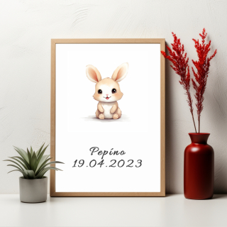 Plakát - Zajíček
