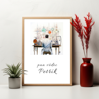 Plakát - Vědec