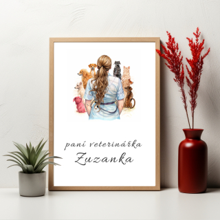 Plakát - Veterinářka