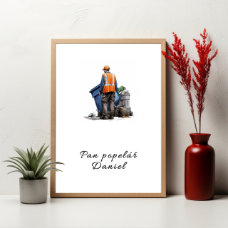 Plakát - Popelář