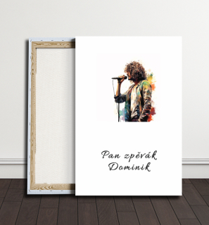 Obraz - Zpěvák