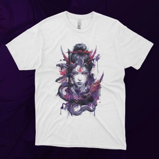 Dámské tričko - Japanese Female Warrior