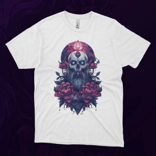 Dámské tričko - Graveyard Skull