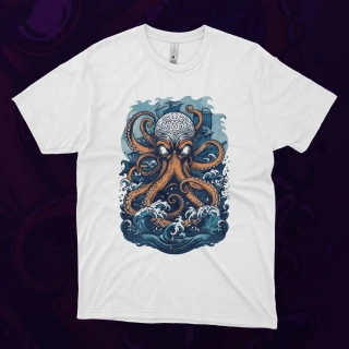 Dámské tričko - Octopus at Sea