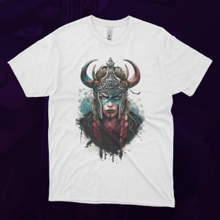 Dámské tričko - Ominous Female Viking