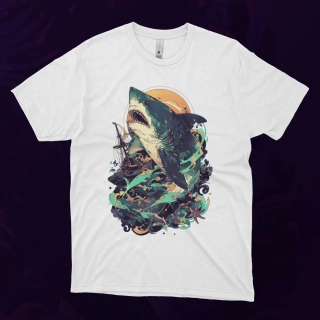 Dámské tričko - Predatory Shark