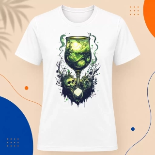 Pánské tričko - Absinth zelený sen