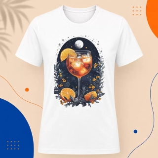 Pánské tričko - Aperol Spritz letní podvečer