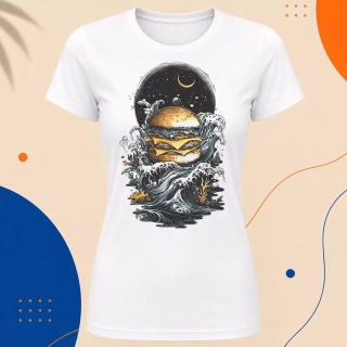 Dámské tričko - Burger voní dálkou