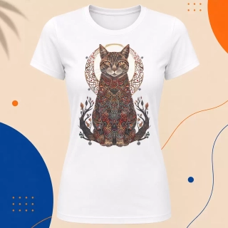 Dámské tričko - Celtic Cat