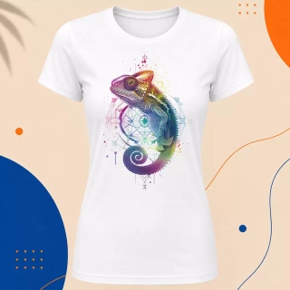 Dámské tričko - Spectral Chameleon